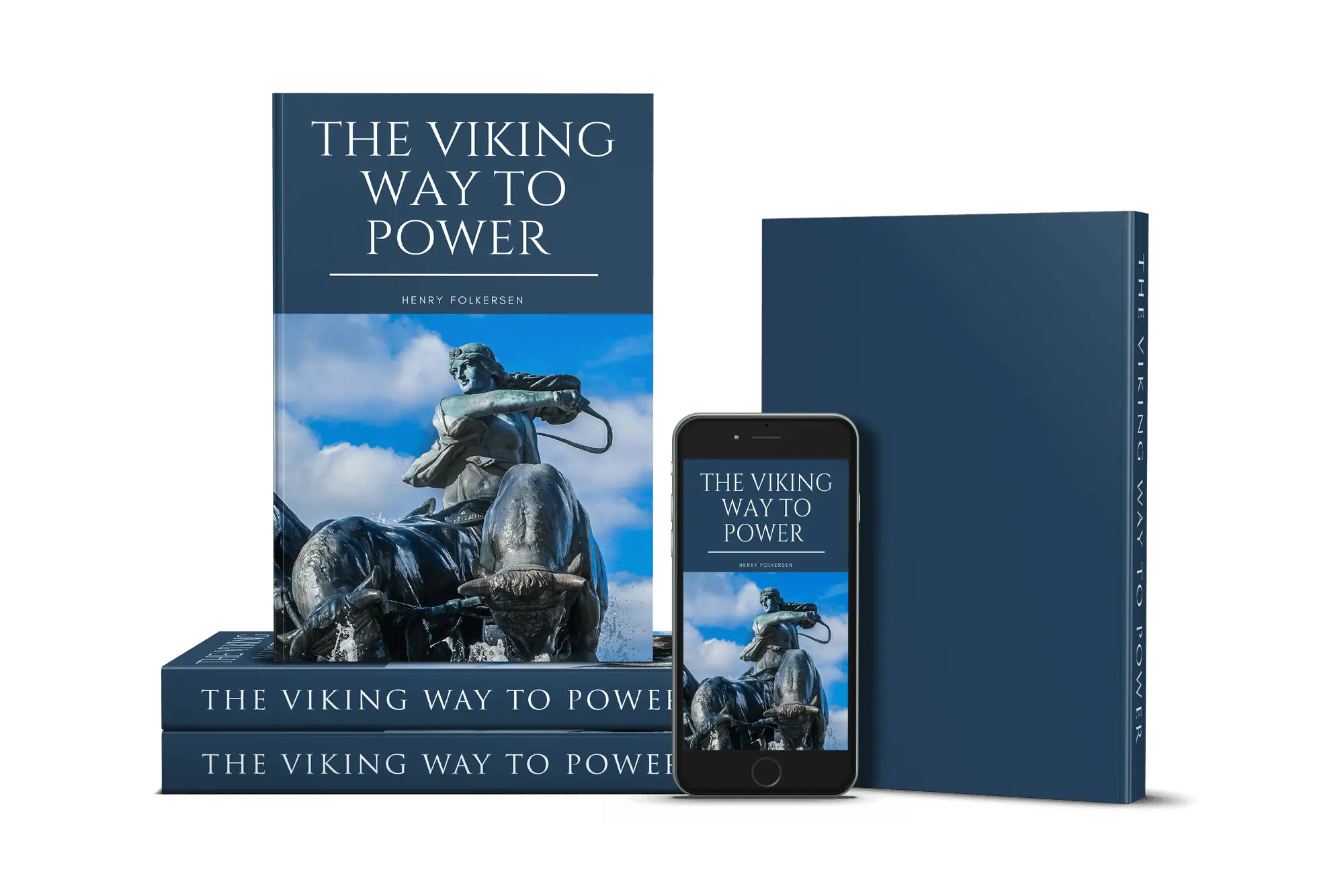 The Viking Way To Power, 3D book cover